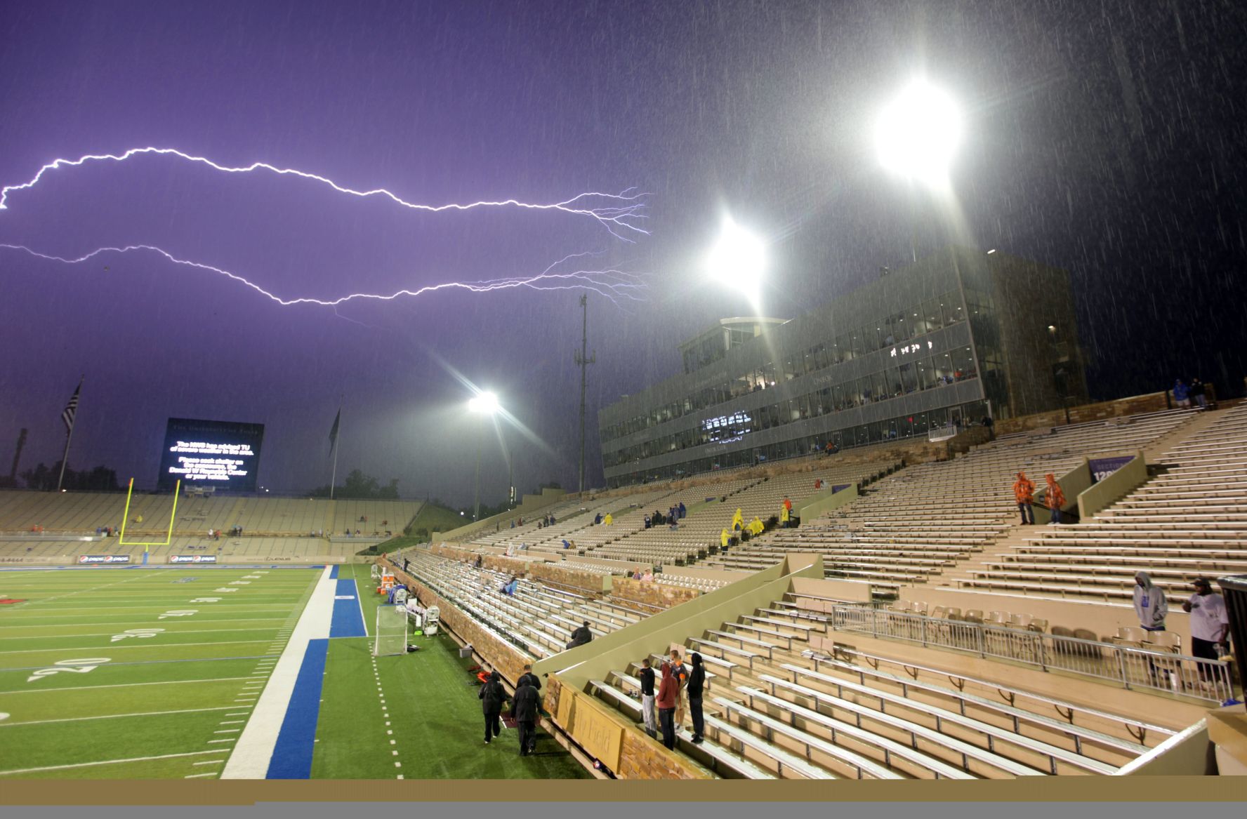 Midnight memories: From peanut butter sandwiches in the locker room to an impromptu band performance in the Reynolds Center, an oral history of the rain-delayed 2011 OSU-Tulsa football game